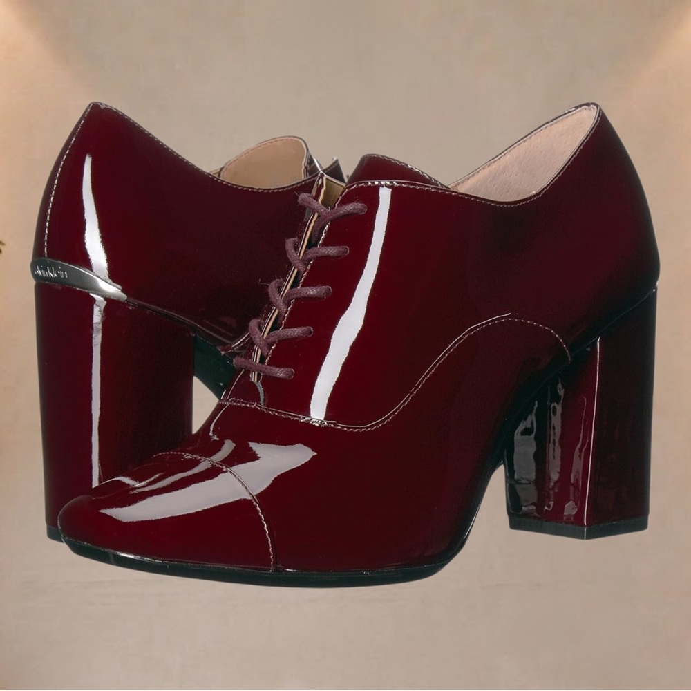 🆕 Calvin Klein Oxford Pumps Booties Sz 10